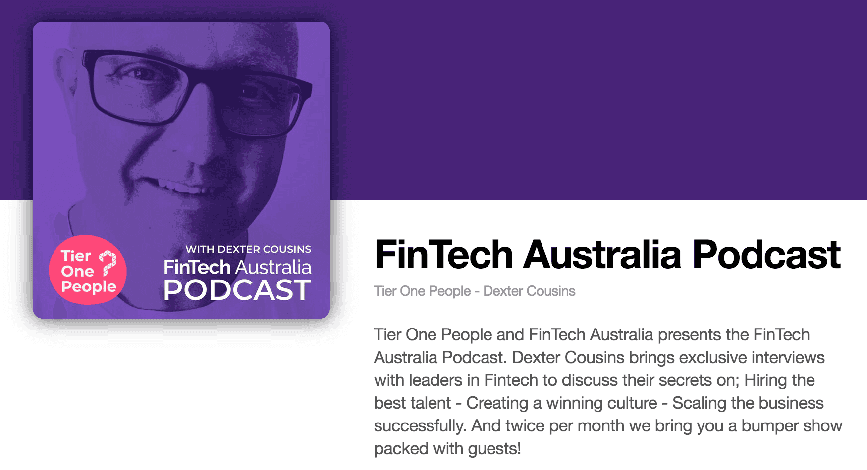 Our Founder Jonny on the FinTech Australia Podcast