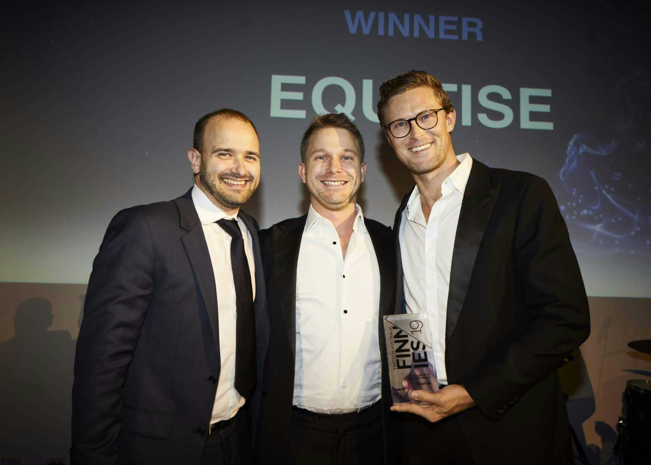 Equitise Wins Excellence in Crowdfunding Award in Finnies 2019